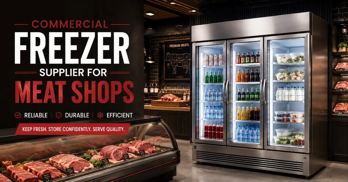 Commercial Freezer Supplier for Meat Shops: How to Choose the Right Refrigeration Partner