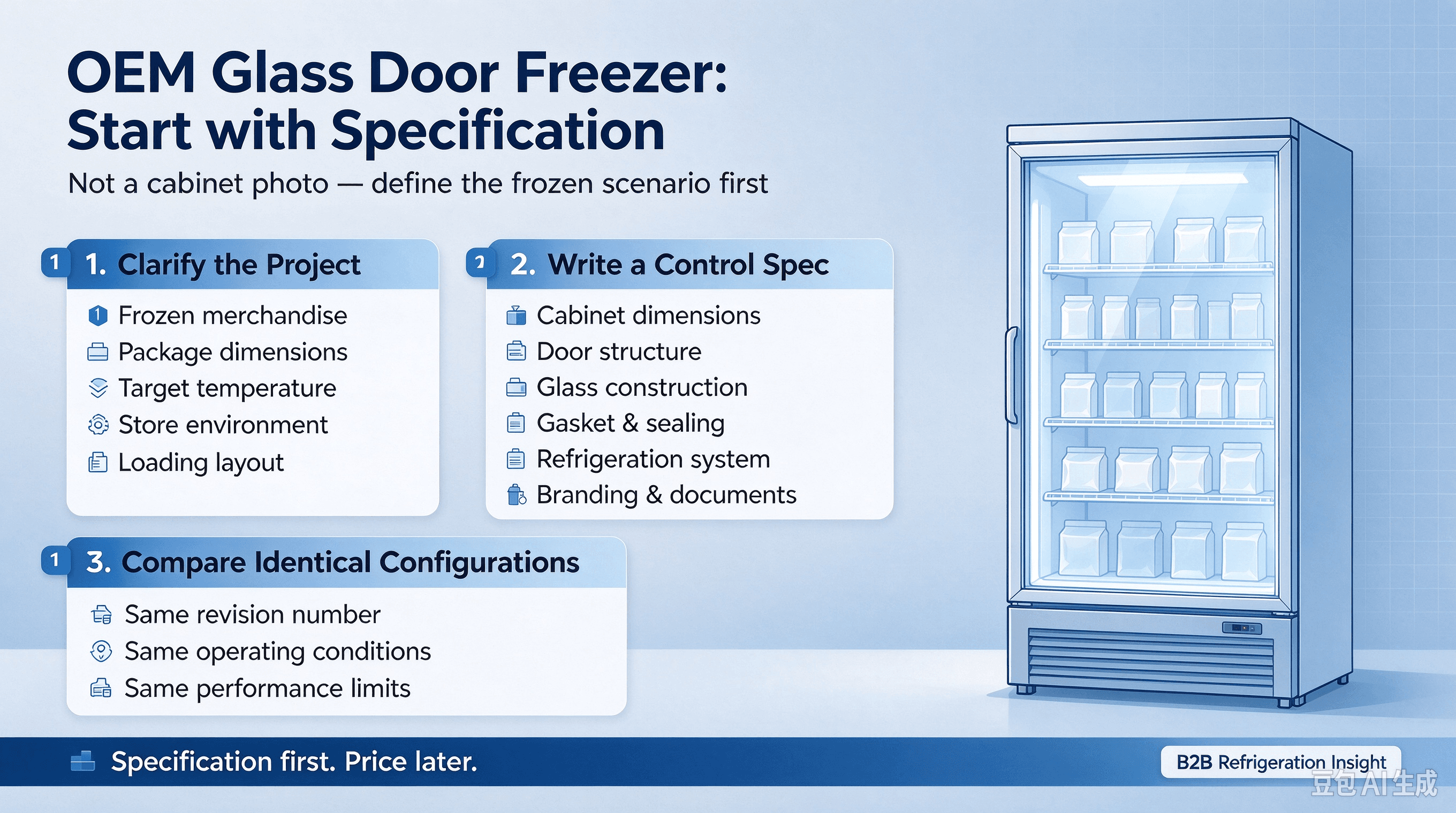 OEM Glass Door Freezer Sourcing: A Practical Guide to Door Engineering, Temperature Control and Private-Label Manufacturing